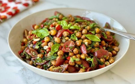 Nohutlu Kış Salatası Tarifi